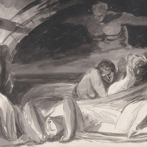 George Romney, Howard visiting a prison, between 1790 and 1794. Courtesy of Yale Center for British Art