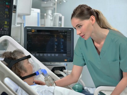 Médico en labores durante la pandemia