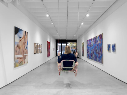 Various artists, Coming up roses, exhibition view. Courtesy of Berntson Bhattacharjee Gallery