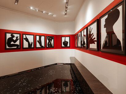 Gustavo Nazareno, Bará, ehxibition view. Courtesy of Opera Gallery 