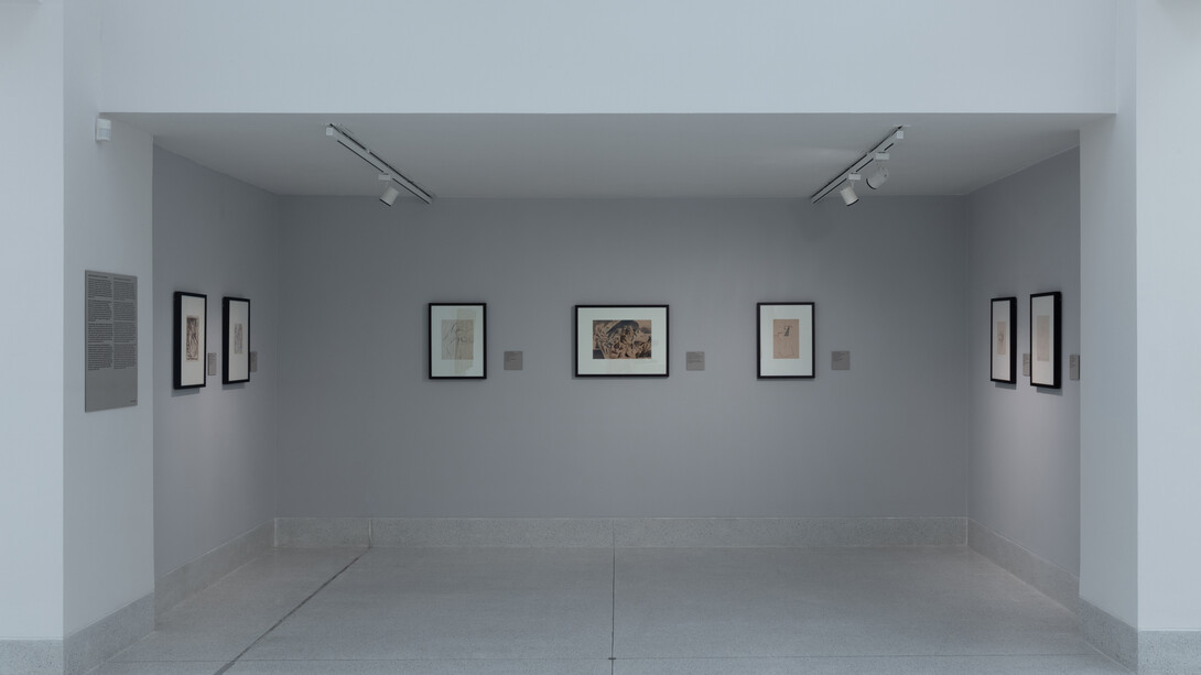 Cubist Drawings by Otto Gutfreund. Courtesy of National Gallery