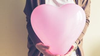 The importance of self acceptance, love balloon 