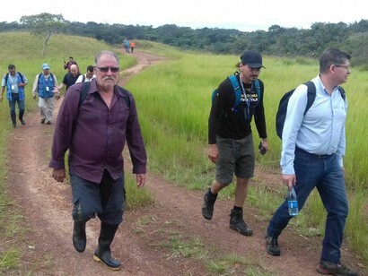 Supervisores durante una de las Visitas técnicas a las Zonas Veredales Transitorias de Normalización