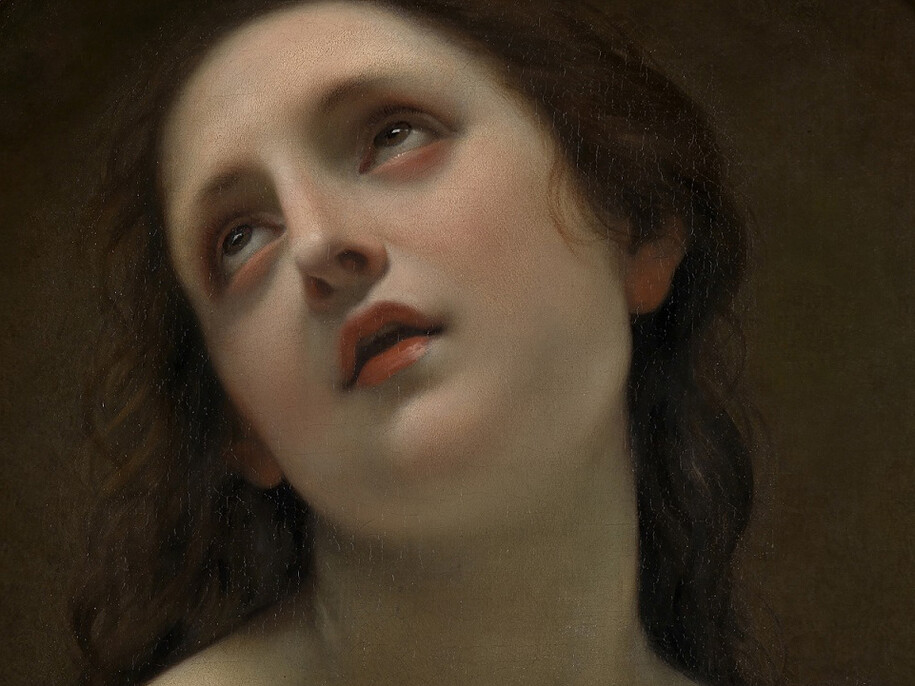 Carlo Dolci, Allegoria della Pazienza, particolare, Londra, Trinity Art Fair