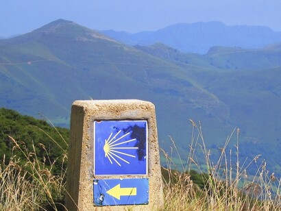 Señal del Camino de Santiago