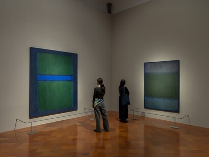 Rothko a Firenze, exhibition views, Palazzo Strozzi, Firenze, 2026. Photo Ela Bialkowska, OKNO Studio