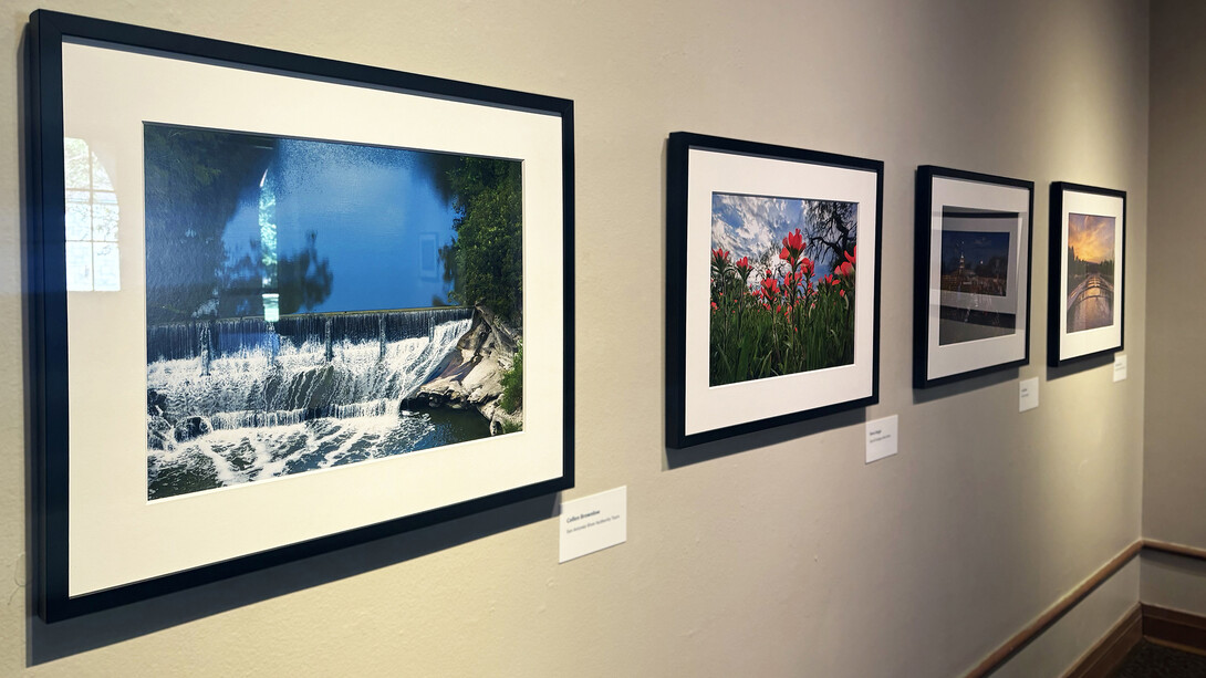 River clicks, 2024 award winners, exhibition view. Courtesy of Witte Museum