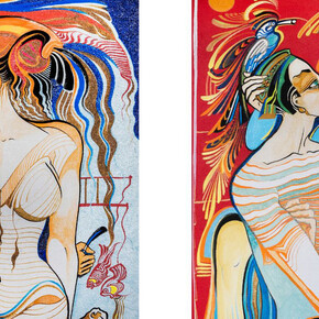 Rusudan Petviashvili, Blessed are the peacemakers. Courtesy of Kate Oh Gallery