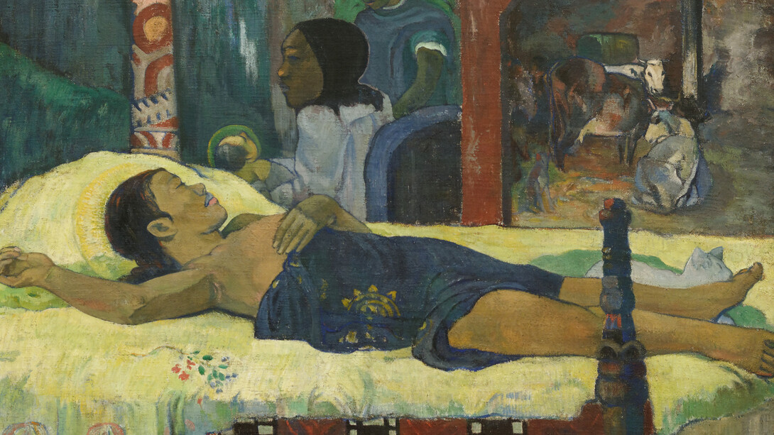 El nacimiento del hijo de Dios, Paul Gauguin (1896)
