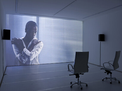 Valentin Noujaïm, Pantheon, exhibition view. Courtesy of Kunsthalle Basel