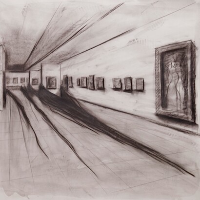 Devenir II, 2014, carboncino su carta, 76 x 80 cm
2014, charcoal on paper, 76 x 80 cm. Courtesy: GALLERIA CONTINUA, San Gimignano / Beijing / Les Moulins / Habana. Photo by: ©Yaque
