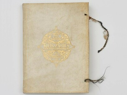 Book Covers Of The Wiener Werkstätte. Courtesy of Mak