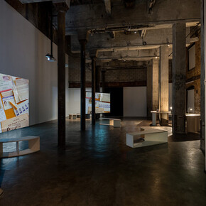 Carmen Amengual, A non-coincidental mirror, exhibition view. Courtesy of Smack Mellon 