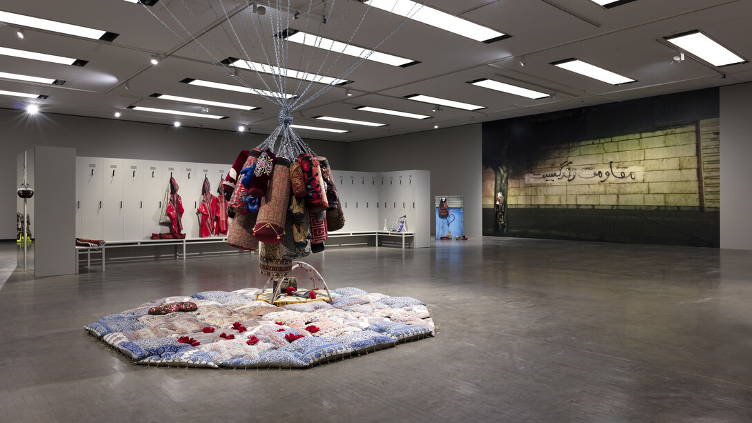 Chalisée Naamani, Octogone, exhibition view. Courtesy of Kunsthalle Wien