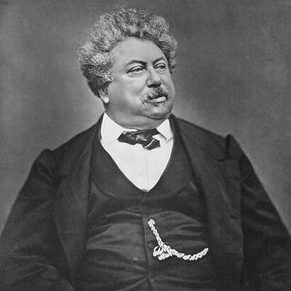 Alexandre Dumas ritratto da Gaspard Félix Tournachon