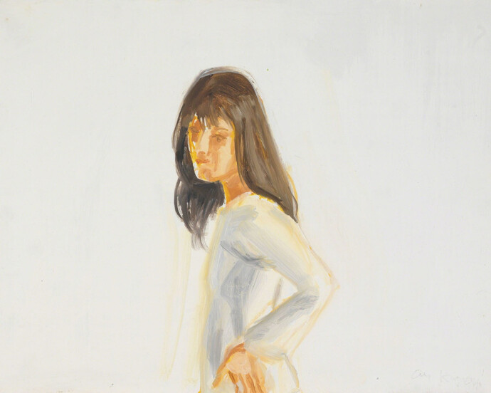 Alex Katz. Courtesy of Rosenbaum Contemporary