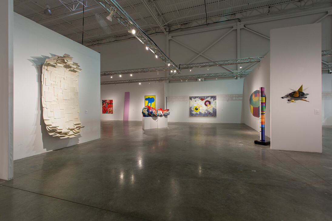 Installation view, Made in California: Selections from the Frederick R. Weisman Art
Foundation, at Mana Wynwood, December 1, 2015. Photo by E. Lee Smith.

