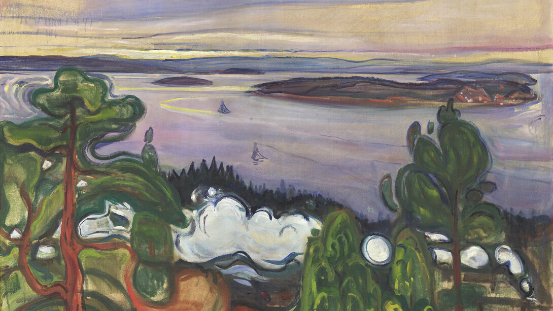 Edvard Munch, Train smoke, 1900. Mit freundlicher genehmigung der Fondation Beyeler