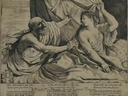 Il Guercino, Giove e Semele  
