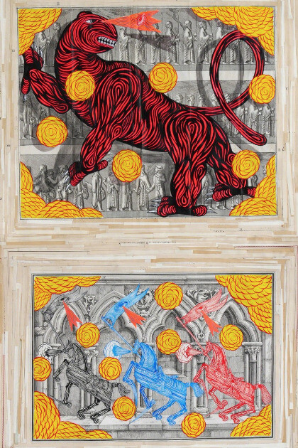 Andrew Schoultz. Courtesy of Hosfelt Gallery