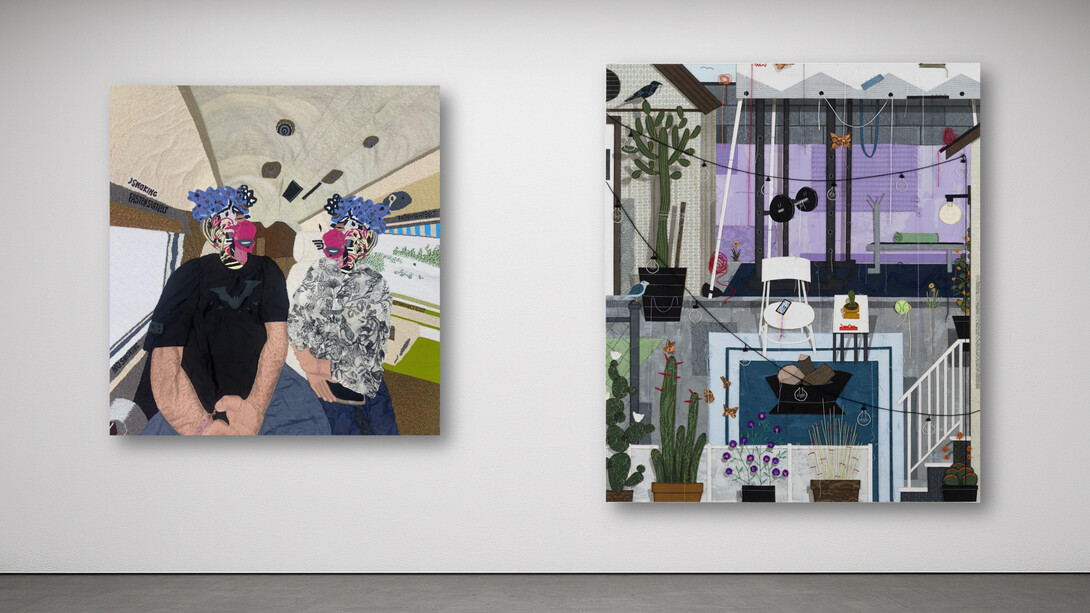 Viraj Khanna and Brian Robertson, Made to appear, exhibition view. Courtesy of GR gallery 