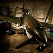 Curtiss P-40E Warhawk. Courtesy of Pearl Harbor Aviation Museum
