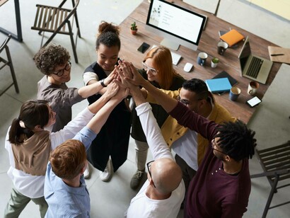 Teamwork with the right people is celebrated