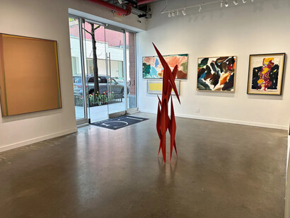 Various artists, A tribute to André Emmerich, exhibition view. Courtesy of Lincoln Glenn Gallery
