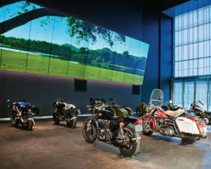 The Experience Gallery. Courtesy of Harley-Davidson Museum