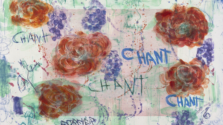 Joan Snyder/ Six Chants and One Altar. Courtesy of Anders Wahlstedt Fine Art