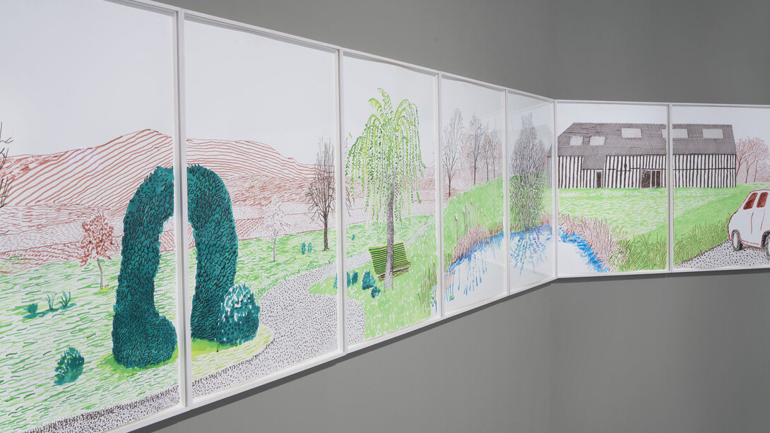 David Hockney. Courtesy of Pace Gallery
