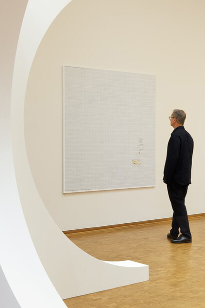 Evelyn Taocheng Wang. 2025 Wolfgang Hahn Prize, exhibition view. Courtesy of Museum Ludwig