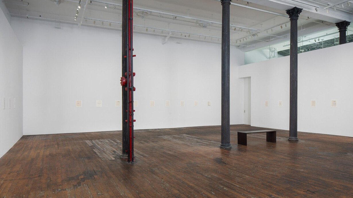 N.H. Pritchard, Boom! Exhibition view. Courtesy of Peter Freeman, Inc. Gallery