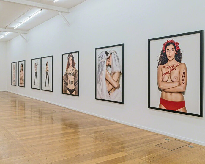 Naked War. Courtesy of Xippas gallery