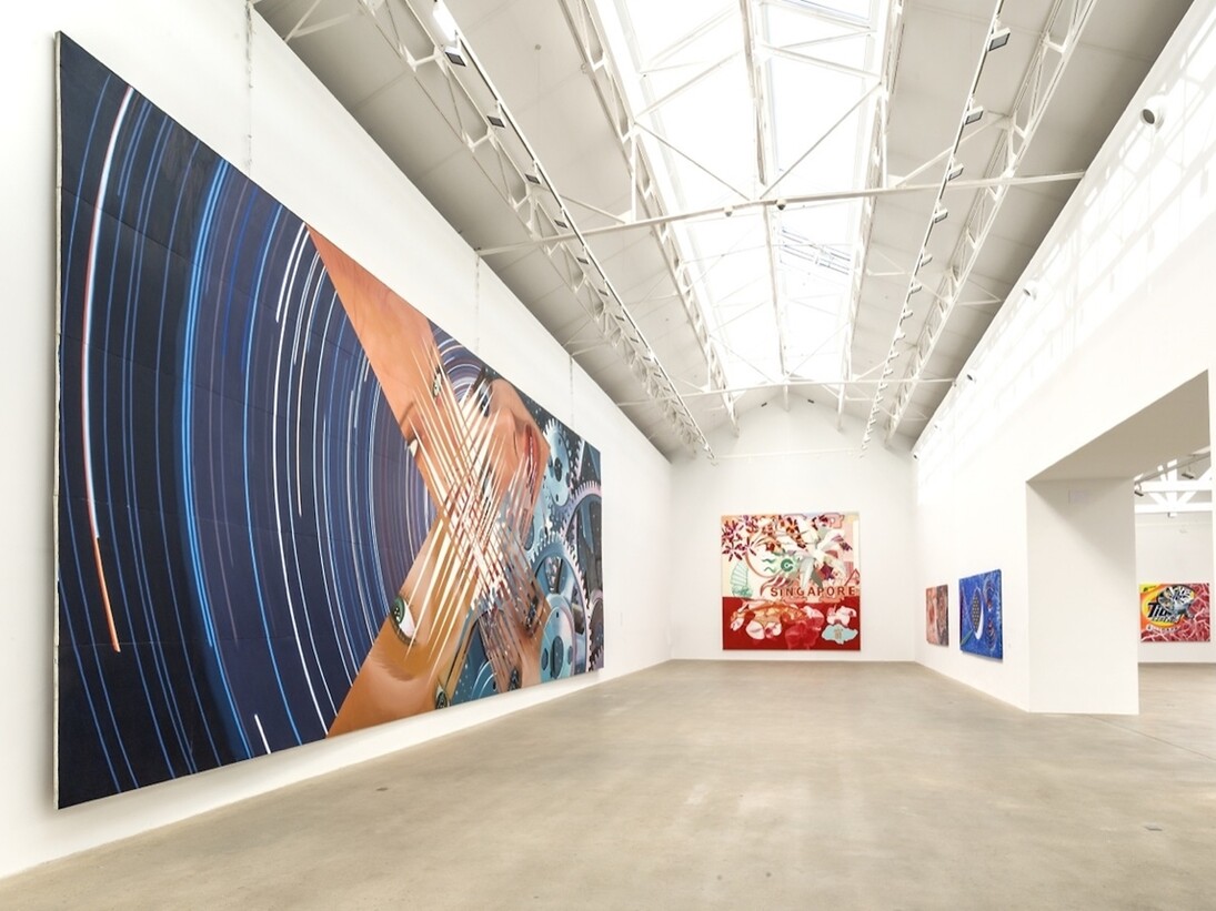 James Rosenquist, Exhibition view. Courtesy of Galerie Thaddaeus Ropac