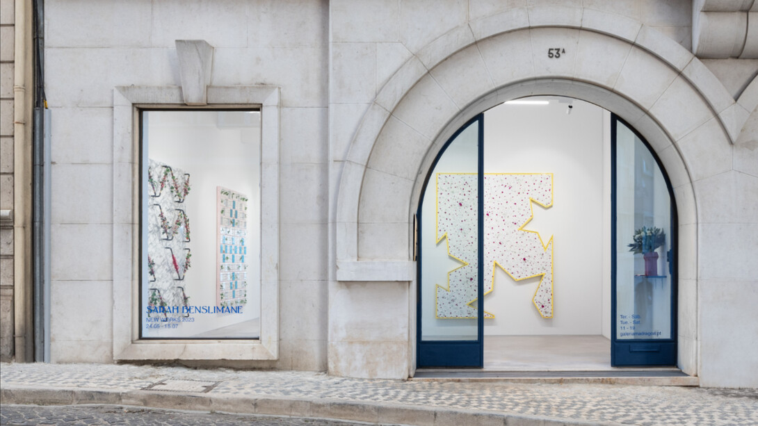Sarah Benslimane, New Works 2023, installation view © Bruno Lopes. Courtesy of Galeria Madragoa