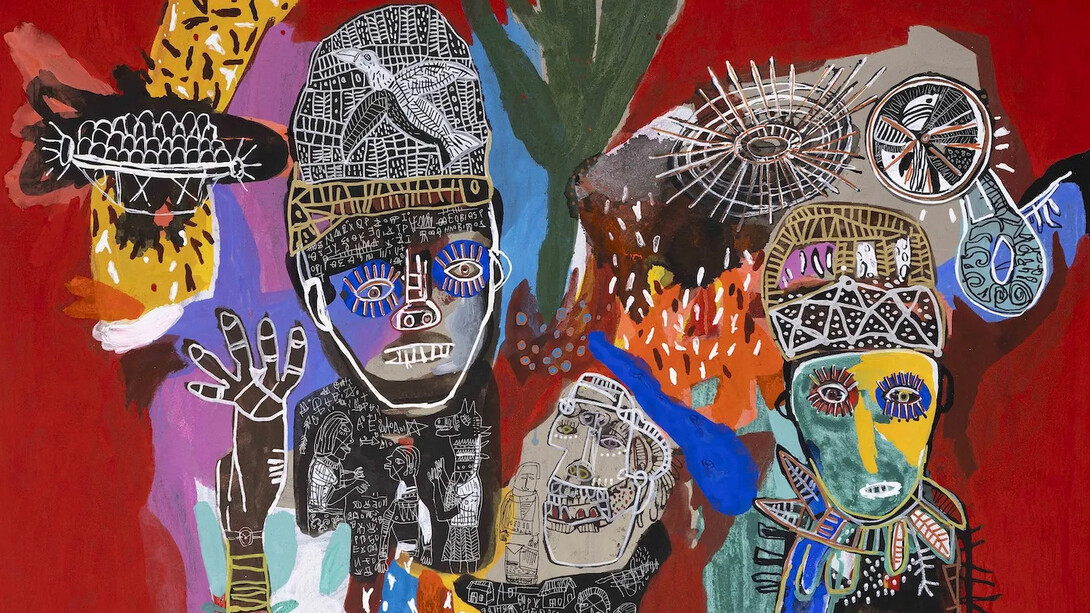 Hako Hankson, Présences immémoriales (détail). Avec l'aimable autorisation de L'Atelier 21