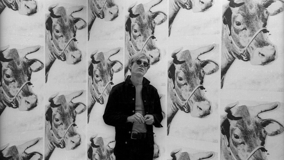 © Estate of Fred W. McDarrah - Andy Warhol & 'Cows', 196