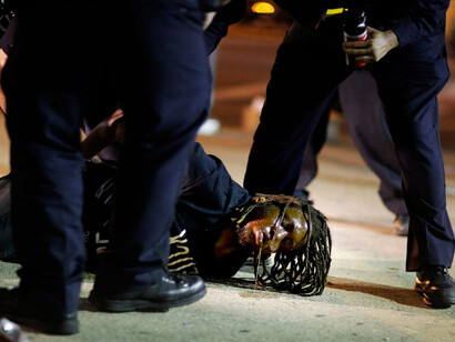 Clashes with the police