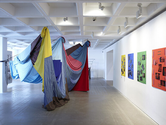 Yorgos Sapountzis, The Protagonists, 2013 (Installation view at Arnolfini, Bristol)  
