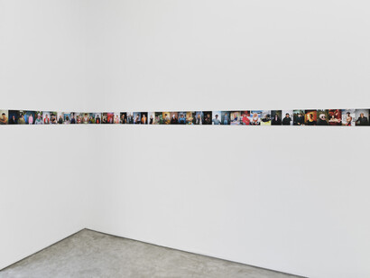 Tyler Matthew Oyer, Portraits 2019–2026, exhibition view. Courtesy of Night Gallery