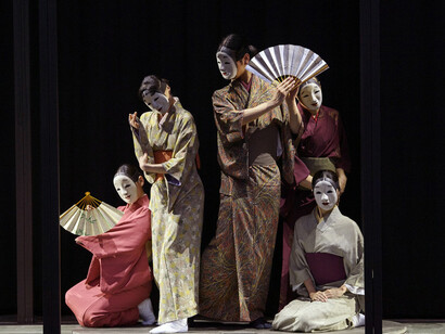 Scènes de l'opéra Madame Butterfly. Avec l'aimable autorisation du Festival d'Aix-en-Provence