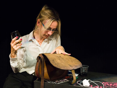 The Confessional at the Edinburgh Fringe.  Ph Nick Rutter