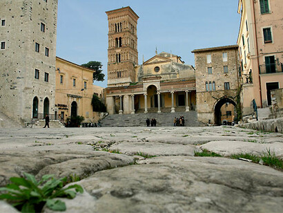 Il centro storico di Terracina