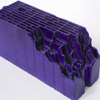 Mélancolie du moellon. Courtesy of Virginie Louvet Gallery