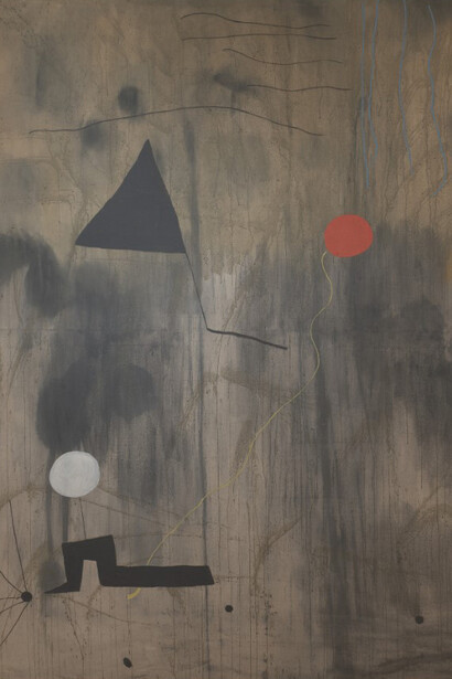 Joan Miró; El nacimiento del mundo, 1925 (detalle)