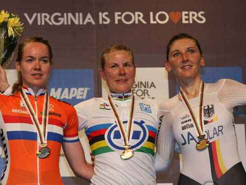 Podio crono femminile