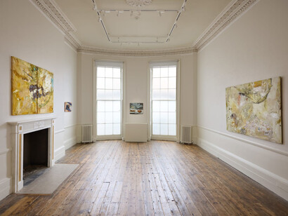 Lydia Gifford, Undercurrent, exhibition view. Courtesy of Tristan Hoare Gallery 