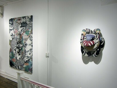 Thread by Thread, Exhibition view. Courtesy of LMAKgallery