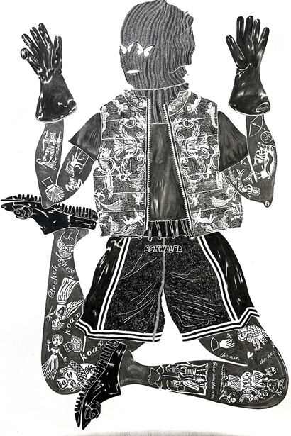 Nina Van De Ven, Schwalbe groot. Courtesy of Museum van Bommel van Dam 